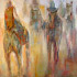 FRONT LINE- oil on linen, 60x78 inches